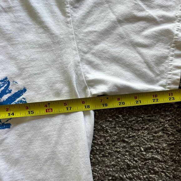 VTG 90s Rockaway Beach NYC New York City Surf T Shirt Surfing Y2K Size Small - Picture 5 of 6